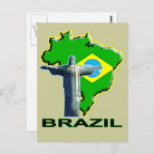 Brazilië Briefkaart (Voorkant / Achterkant)