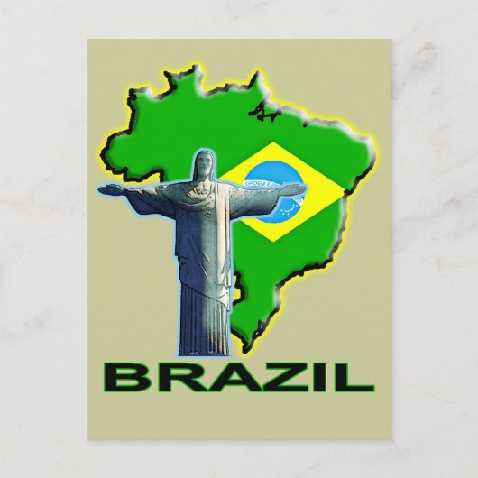 Brazilië Briefkaart (Voorkant)