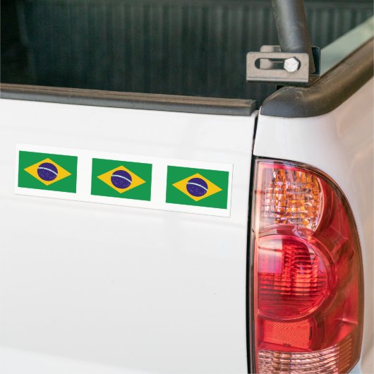 Brazilië Bumpersticker (Op Truck)