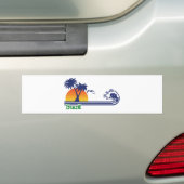 Brazilië Bumpersticker (Op auto)