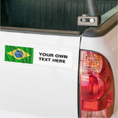BRAZILIË BUMPERSTICKER (Op Truck)