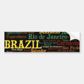 BRAZILIË Bumpersticker (Voorkant)