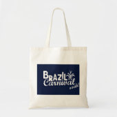 Brazilië Carnival ooah! Blauw winkelen Tote Bag (Voorkant)