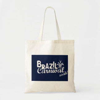 Brazilië Carnival ooah! Blauw winkelen Tote Bag