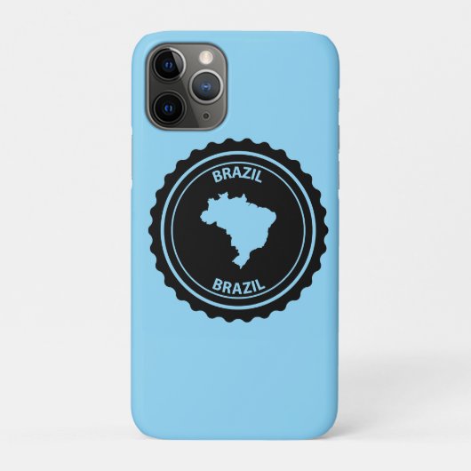Brazilië Case-Mate iPhone Case (Achterkant)