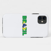 Brazilië Case-Mate iPhone Case (Achterkant (horizontaal))