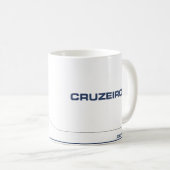 Brazilië Cruzeiro Logo Koffiemok (Voorkant rechts)