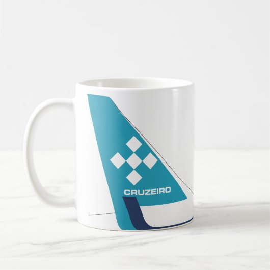 Brazilië Cruzeiro Logo Koffiemok (Links)