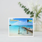 Brazilië - de Bahama's - het strand van Jaws - Briefkaart (Staand voorkant)