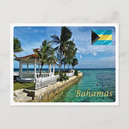 Brazilië - de Bahama's - Panorama - Briefkaart (Voorkant)