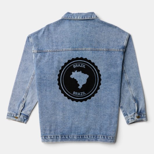Brazilië Denim Jacket (Achterkant)