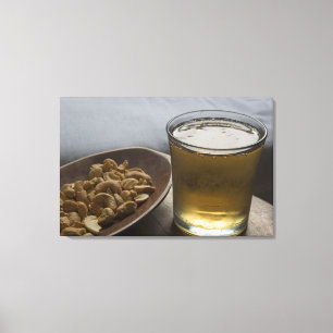Brazilië. Een glas verfrissende Guarana-energie Canvas Afdruk