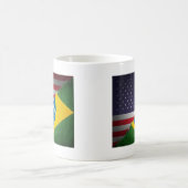 brazilië en amerika koffiemok (Center)