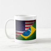 brazilië en amerika koffiemok (Links)