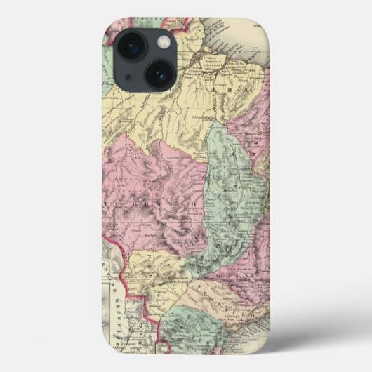 Brazilië en Guayana Case-Mate iPhone Case (Achterkant)