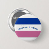 Brazilië Espirito Santo Flag Ronde Button 5,7 Cm (Voorkant /achterkant)