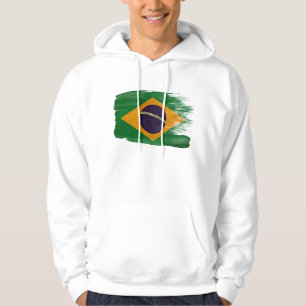 Brazilië Flag Hoodie