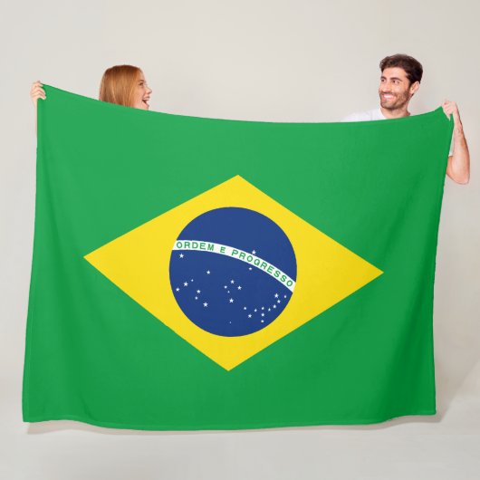 Brazilië Fleece Deken (In situ)