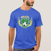 Brazilië Football voetbalteam T-shirt (Voorkant)