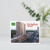 Brazilië - Fortaleza - Briefkaart (Staand voorkant)