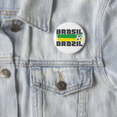 Brazilië Futbol Ronde Button 5,7 Cm (In situ)