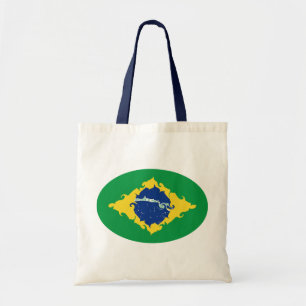 Brazilië Gnarly Flag Bag Tote Bag