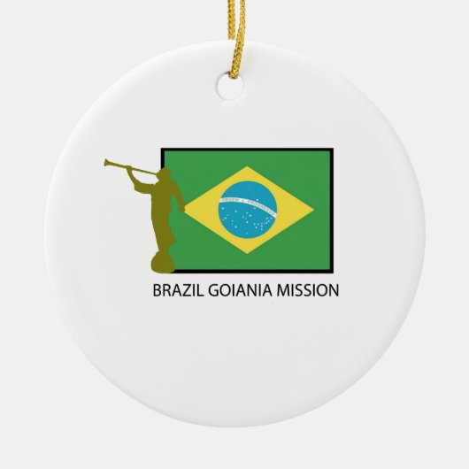 BRAZILIË GOIANIA MISSILDS KERAMISCH ORNAMENT (Voorkant)
