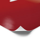 Brazilië heeft reisposter geïllustreerd. perfect poster (Hoek)