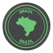 Brazilië Hockey Puck (Voorkant)
