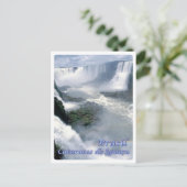 Brazilië - Iguazu-Herfsten - Briefkaart (Staand voorkant)