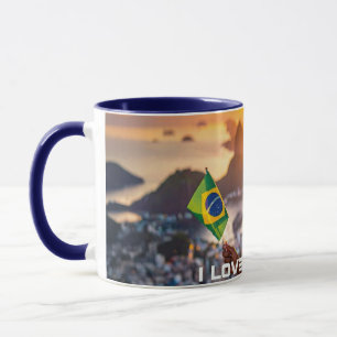 BRAZILIË - IK HOU VAN BRAZILIË MOK
