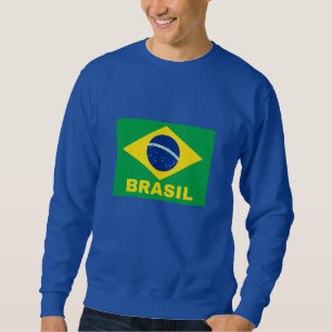 Brazilië in Braziliaanse vlag Trui