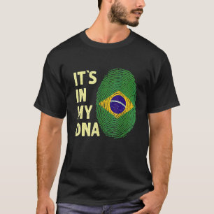 Brazilië in mijn dna - Braziliaans vlaggenteam Bra T-shirt