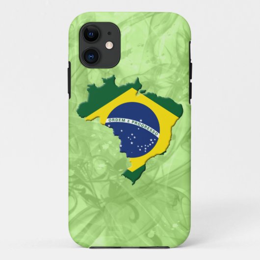 Brazilië kaart Case-Mate iPhone case (Achterkant)