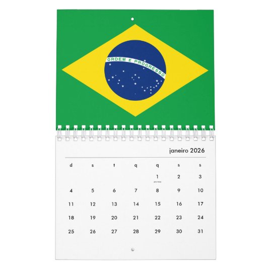 Brazilië Kalender (Jan 2026)