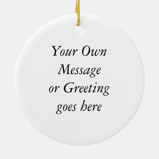 Brazilië Keramisch Ornament (Achterkant)