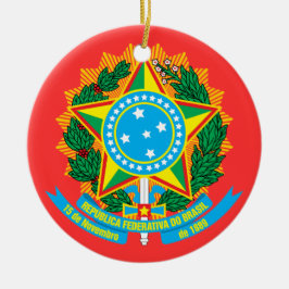 BRAZILIË * - Kerstversiering / Brasil Enfeite Nata Keramisch Ornament