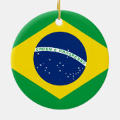 BRAZILIË * - Kerstversiering / Brasil Enfeite Nata Keramisch Ornament (Achterkant)