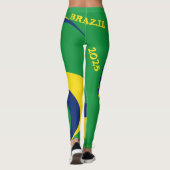 Brazilië kleurrijke leggings (Achterkant)