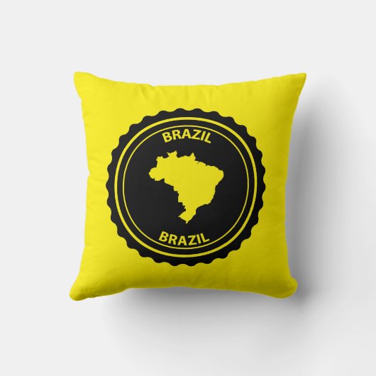 Brazilië Kussen (Achterkant)
