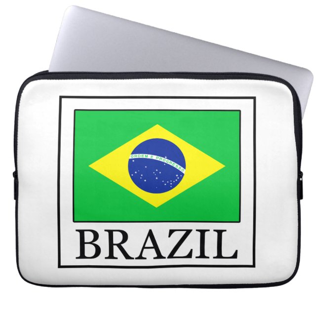 Brazilië Laptop Sleeve (Voorkant)