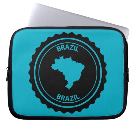 Brazilië Laptop Sleeve (Voorkant)