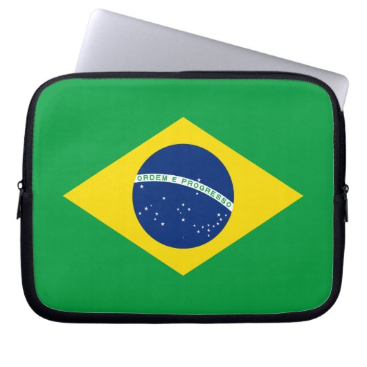 Brazilië Laptop Sleeve (Voorkant)
