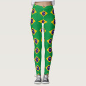 Brazilië Leggings (Voorkant)