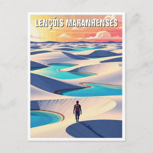 Brazilië Lençóis Maranhenses Reis Briefkaart
