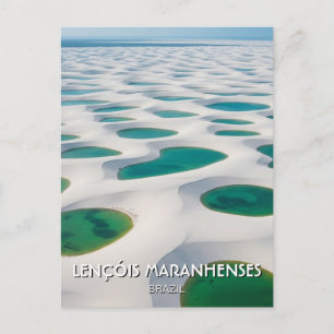 Brazilië Lençóis Maranhenses Reizen Briefkaart
