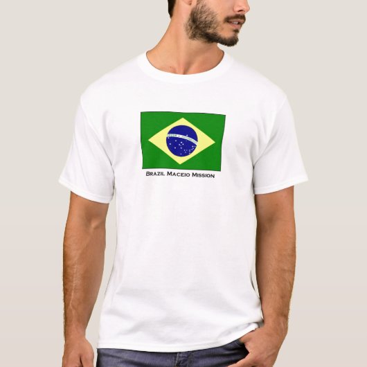 Brazilië Maceio LDS Mission T-Shirt (Voorkant)
