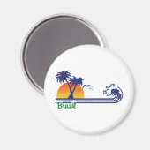 Brazilië Magneet (Voorkant / Achterkant)