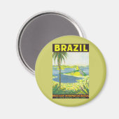 Brazilië Magneet (Voorkant / Achterkant)