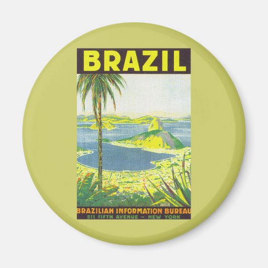Brazilië Magneet (Voorkant)